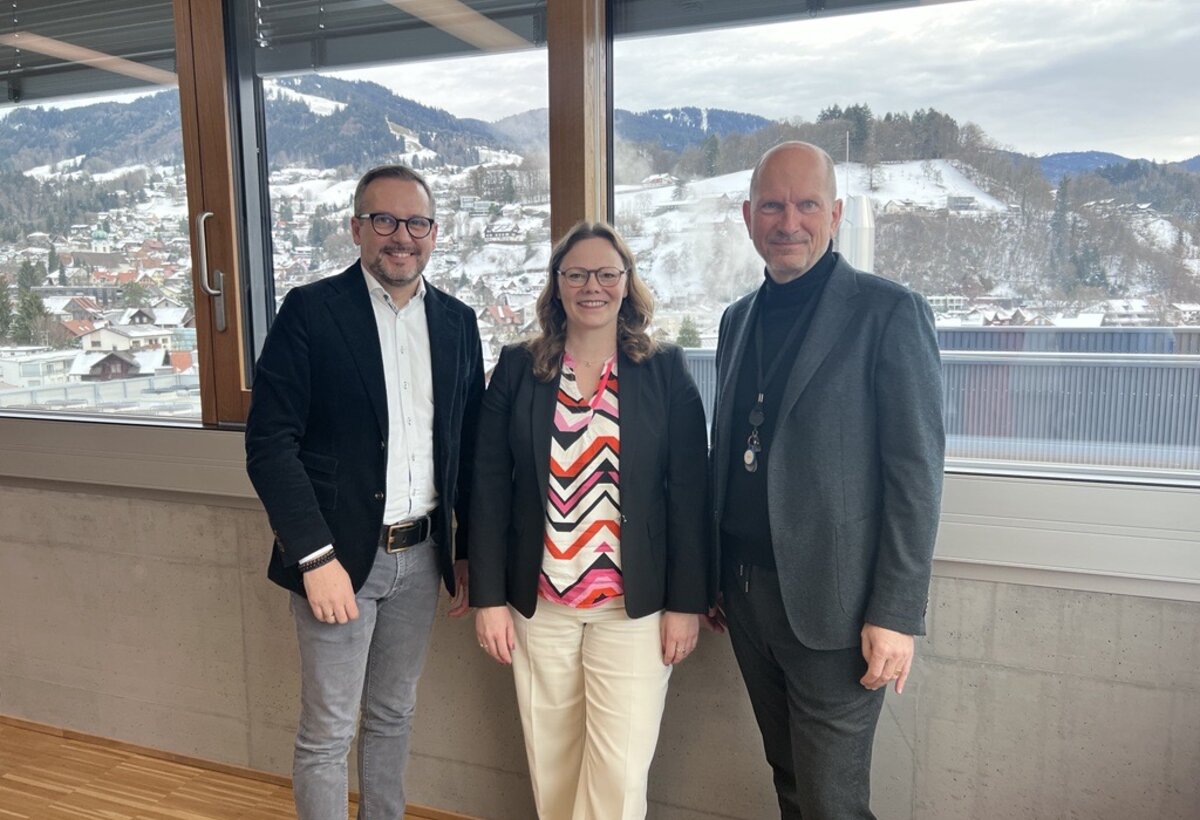 Andreas Pichler, Ann-Kristin Cordes und Marcus Frantz (v.l.n.r.)  | © FHV
